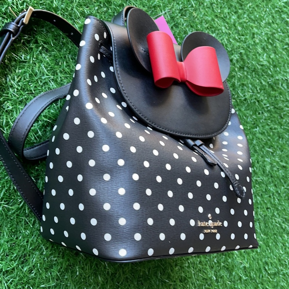 disney x kate spade new york minnie mouse backpack - Picture 2 of 16